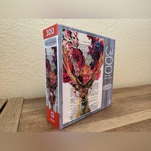 Puzzle 300 Pieces Coco De Paris Flower Deer